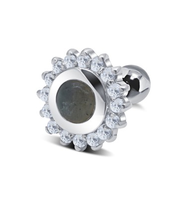 Laborite with CZ Ear Piercing TIP-2808